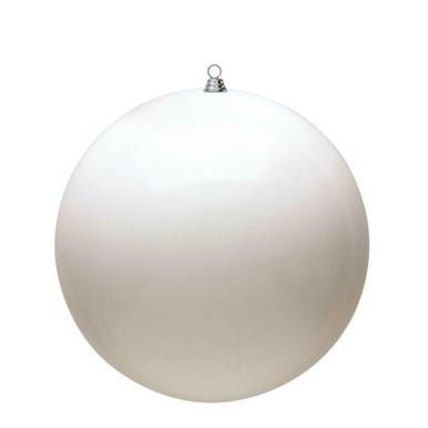  Vickerman 20" Giant White Christmas Ornament 