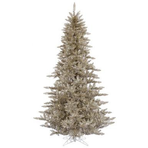 Vickerman 9' Champagne Fir Artificial Christmas Tree Unlit 