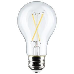 Satco S12461 Elegant Glow LED Long-lasting A19 Light Bulb