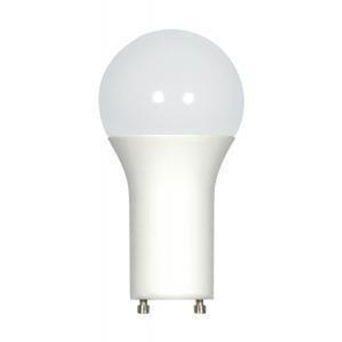  Satco S21327 Elegant LED Adjustable White A19 Light Bulb 