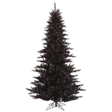 Vickerman 4.5' Black Fir Artificial Christmas Tree Unlit