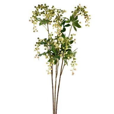 Vickerman 38" Artificial Green Berry Spray