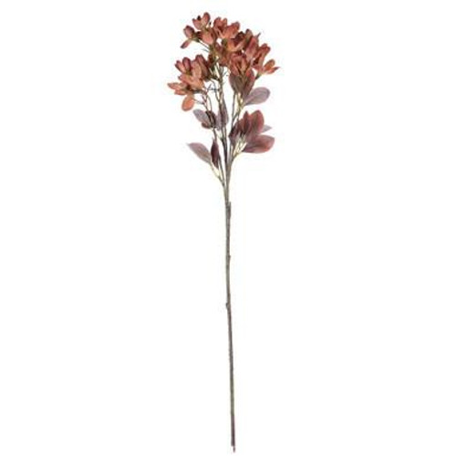  Vickerman 25.5" Rust Artificial Primrose Flower Spray 3 per bag 