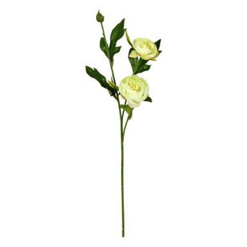  Vickerman 16" Artificial Lime Peony Spray 