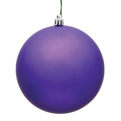  Vickerman 2.4" Purple Matte Ball Christmas Ornament 60 per Box 