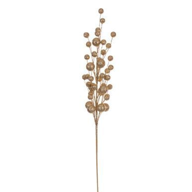 Vickerman 27" Gold Multi Ball Glitter Spray 4 per bag