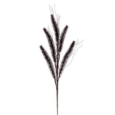 Vickerman 30" Chocolate Wheat Glitter Spray 6 per bag