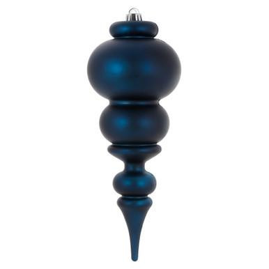 Vickerman 14" Midnt Blue Matte Finial UV Drilled