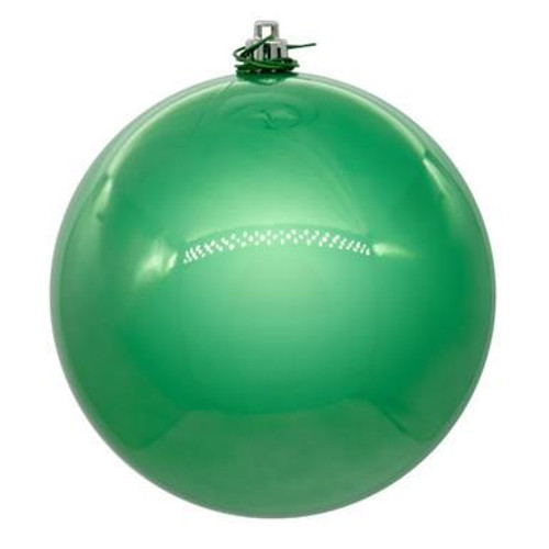  Vickerman 8" Seafoam Pearl UV Drilled Ball Christmas Ornament 1 per bag 