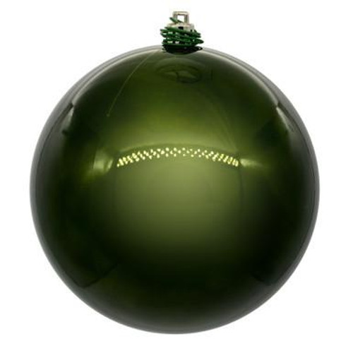  Vickerman 10" Juniper Pearl UV Drilled Ball Christmas Ornament 1 per bag 