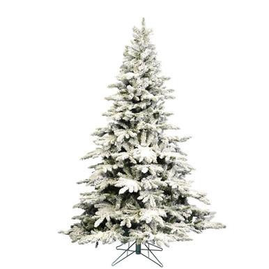 Vickerman A895195 14ft Flocked Utica Christmas Tree Unlit