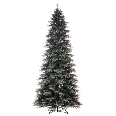 Vickerman K224575 7.5ft Frosted Douglas Christmas Tree Unlit