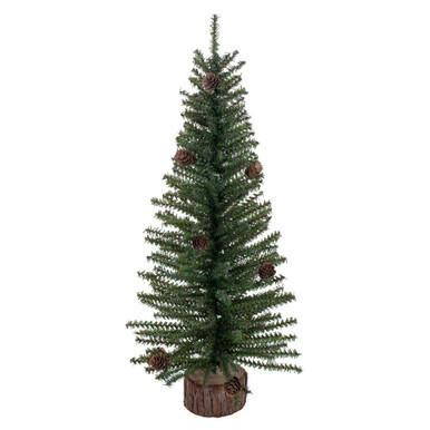 Vickerman C803924 2ft Carmel Pine Table Top Christmas Tree