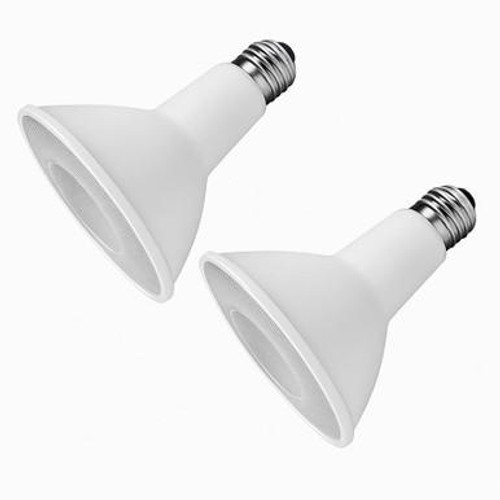 Cyber Tech Lighting Cyber Tech LB90PAR38-D/WW/2PK - Exterior LED PAR38 Lamp - Soft White - 2 Pack 