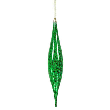 Vickerman N176604 13" Green Mercury Rain Drop 2/Bg