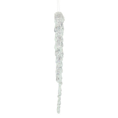 Vickerman M174112 12" Clear Acrylic Icicle 6/Box
