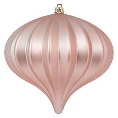 Vickerman N151258DMV 5.7" Rose Gold Matte Onion Uv Drill 3/Bg