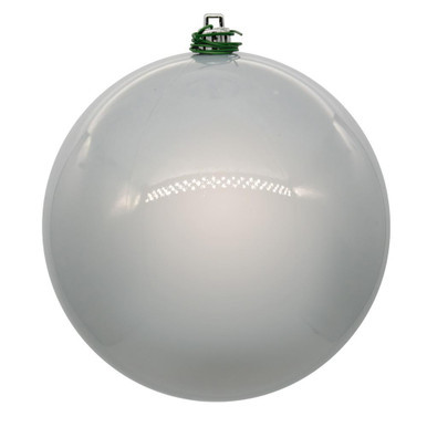 Vickerman N591007DPV 4" Silver Pearl Ball UV Drill 6/Bg