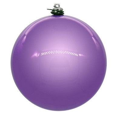 Vickerman N591086DPV 4" Lavender Pearl Ball UV Drill 6/Bg