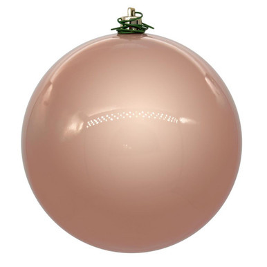  Vickerman N591258DPV 4.75" Rose Gold Pearl Ball UV Drill 4/Bg