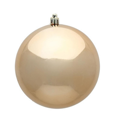 Vickerman N596880S 3" Cafe Latte Shiny Ball 32/Bx