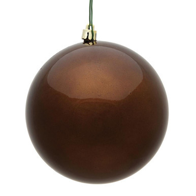 Vickerman N591076DCV 4" Mocha Candy Ball UV 6/Bag