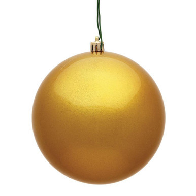 Vickerman N591237DCV 4.75" Honey Gold Candy Ball UV 4/Bag