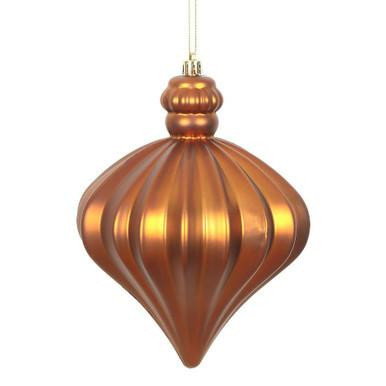 Vickerman N175888D - Copper Onion Ornament