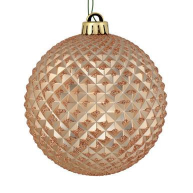  Vickerman N188780D - CafÃÆÃÂ© Latte Ball Ornament 