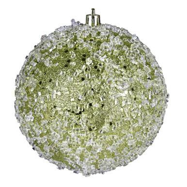  Vickerman N190173D - Lime Ball Ornament 