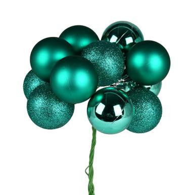 Vickerman N192542 - Teal Ball Ornament