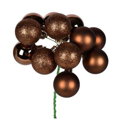 Vickerman N192576 - Mocha Ball Ornament