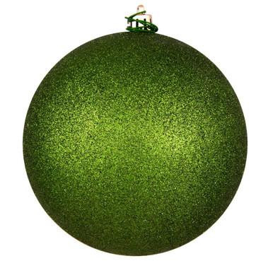  Vickerman N590834DG - Juniper Green Ball Ornament 