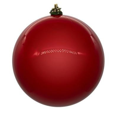 Vickerman N591203DPV - Red Ball Ornament