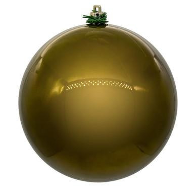 Vickerman N591214DPV - Olive Ball Ornament