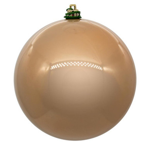  Vickerman N591580DPV 6" Cafe Latte Pearl Ball UV Drill 4/Bg