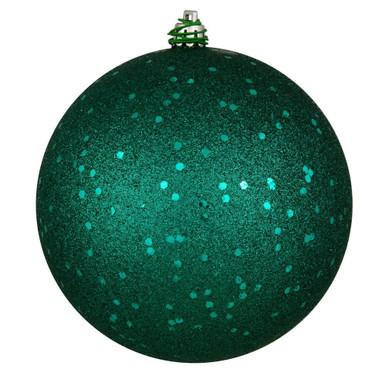  Vickerman N592041DQ - Dark Teal Ball Ornament 