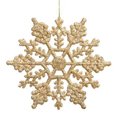  Vickerman M101508 - Gold Snowflake Ornament 