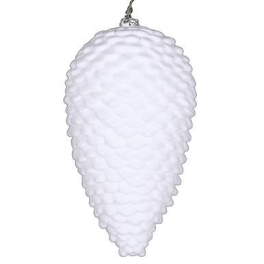  Vickerman MT195711D - White Pinecone Ornament 