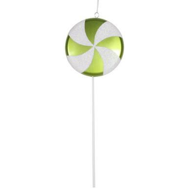 Vickerman M152014 - Lime White Lollipop Ornament