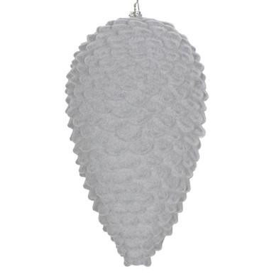  Vickerman MT195807D - Silver Pinecone Ornament 