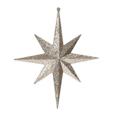 Vickerman M167458 - Rose Gold Star Ornament