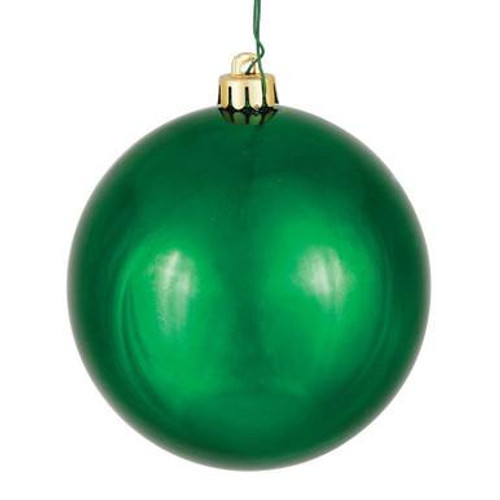  Vickerman N592524DSV - Emerald Ball Ornament 