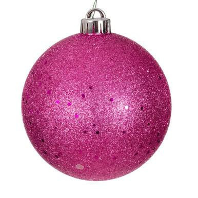 Vickerman N592559DQ - Hot Pink Ball Ornament