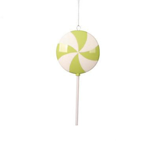  Vickerman MT226773 - Lime Lollipop Ornament 