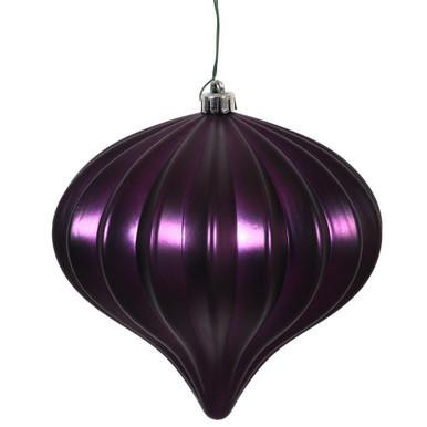Vickerman N151226DMV - Plum Onion Ornament