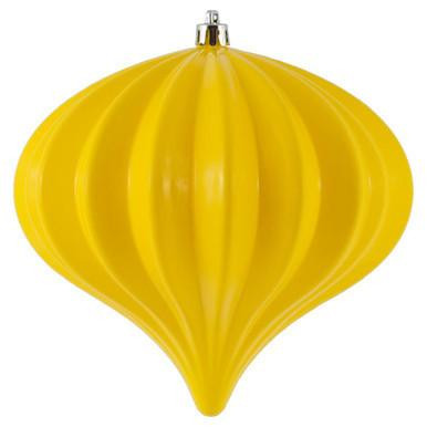 Vickerman N151278DSV - Yellow Onion Ornament