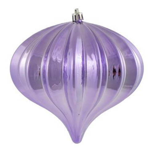  Vickerman N151286DSV - Lavender Onion Ornament 