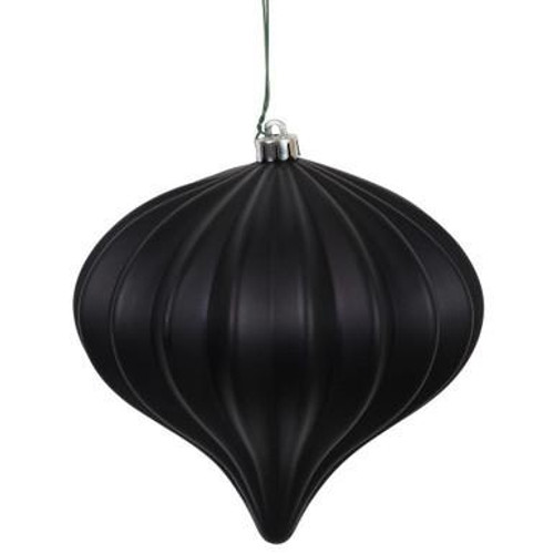  Vickerman N151217DMV - Black Onion Ornament 
