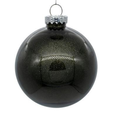 Vickerman N210884 - Gunmetal Ball Ornament